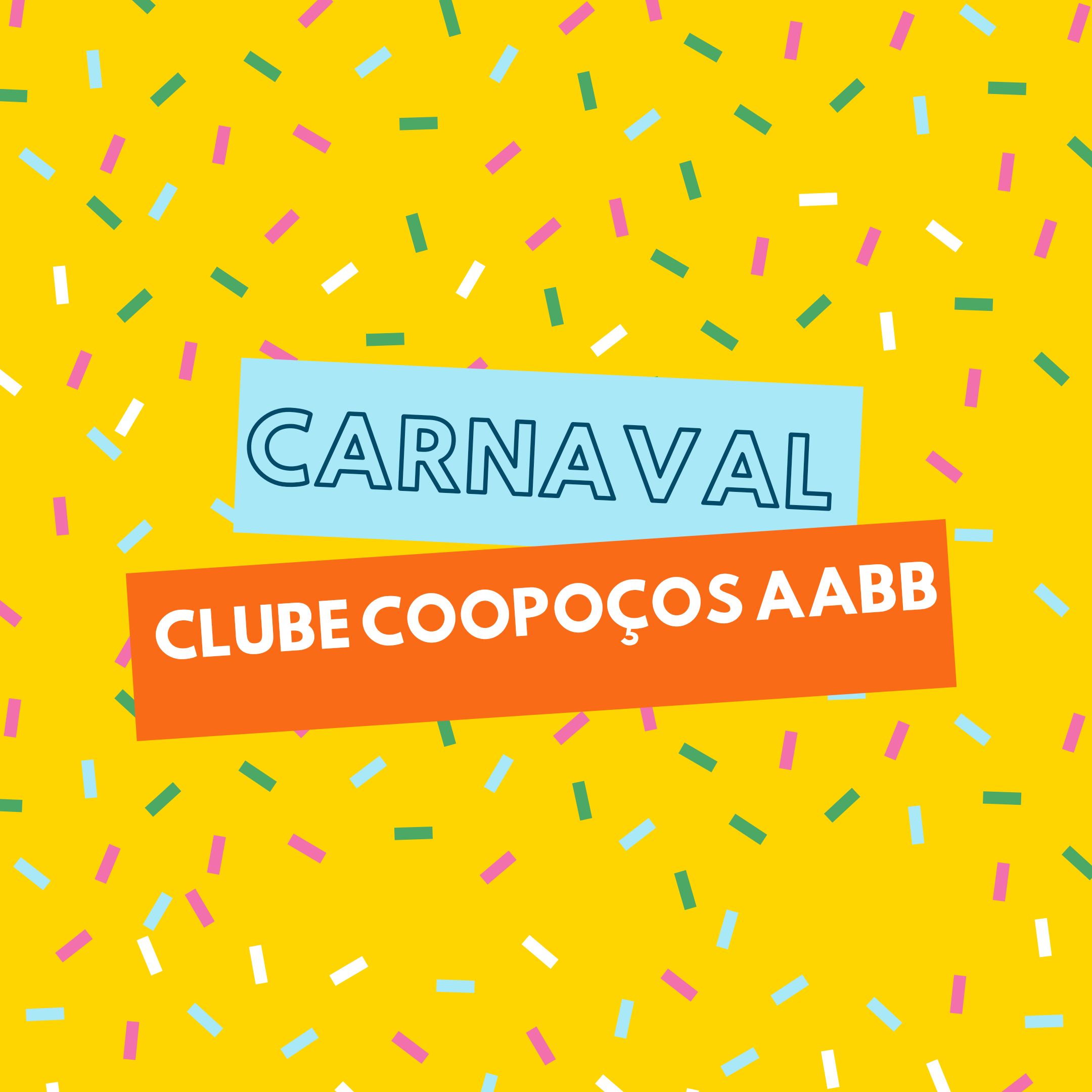 Clube Coopoços AABB estará aberto durante o Carnaval